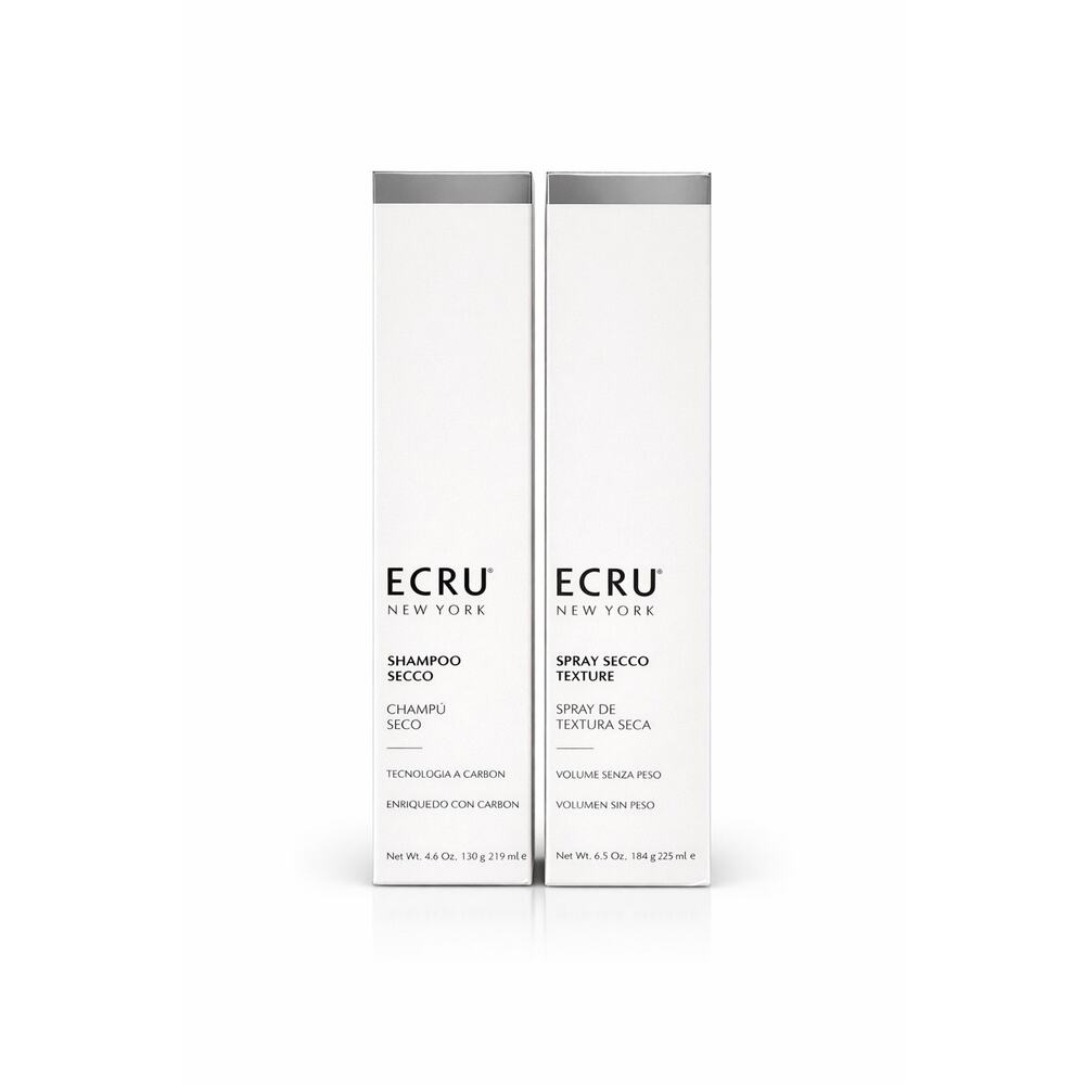 ECRU New York Dry Shampoo 4.6 fl oz + Dry Texture Spray 6.5 fl oz Volume Set